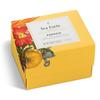 Tea Forte Paradis 3-Piece Premium Tea Gift Set with Mango Yellow Cafe Cup with Lid, Tea Tray and 10 Assorted 2 of Each Variety Organic Handcrafted Pyramid Infuser Tea Bags view 4