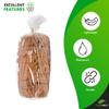 PUREVACY Gusseted Plastic Bread Bags 5 x 4 x 18 Inch, Plastic Bread Storage Bags 100 Pack, PE 1 Mil Clear Gusseted Plastic Bags, Waterproof Bread Storage Bags, Durable Clear Plastic Bags for Packaging view 4