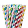 Comfy Package [50 Count] 10 mm Jumbo Paper Smoothie & Boba Straws - Biodegradable Paper Straws for Milkshakes, Smoothies & Bubble Tea, Assorted Colors view 2