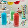 Comfy Package [50 Count] 10 mm Jumbo Paper Smoothie & Boba Straws - Biodegradable Paper Straws for Milkshakes, Smoothies & Bubble Tea, Assorted Colors view 3