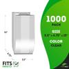 PUREVACY Gusseted Plastic Bread Bags 5.5 x 4.75 x 15, Plastic Bread Storage Bags 1000 Pack, PE 1 Mil Clear Gusseted Plastic Bags, Waterproof Bread Storage Bags, Durable Clear Plastic Bags view 2