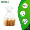PUREVACY Gusseted Plastic Bread Bags 8 x 3 x 15, Plastic Bread Storage Bags 1000 Pack, PE 1 Mil Clear Gusseted Plastic Bags, Waterproof Bread Storage Bags, Durable Clear Plastic Bags for Packaging view 4