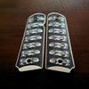 Colt 1911 Custom Engraved Ivory Scrimshaw Full Size Grips Birth Machine view 2