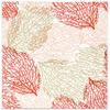 Gift Boutique 100 Coral Reef Napkins Beverage Cocktail Disposable Paper Coastal Coral Sea Fan Dessert Napkin for Tropical Ocean Beach view 1