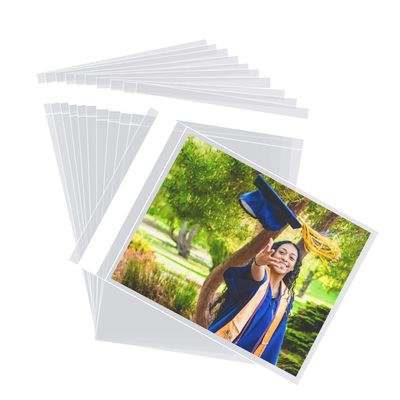 24/7 Bags 200 Pcs Self Sealing Cellophane Bags,9x12 Inches with Adhesive Strip, Resealable,Cookies, Packing, Party Favors, Clothes & More, OPP Bag, Food Grade