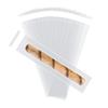 24/7 Bags 200 Pcs Self Sealing Cellophane Bags,3x11 Inches with Adhesive Strip, Resealable,Cookies, Packing, Party Favors, Makeup & More, OPP Bag, Food Grade view 1