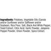 Kettle Brand Krinkle Cut Salt and Fresh Ground Pepper Kettle Potato Chips, Gluten-Free, Non-GMO, 7.5 oz Bag view 3