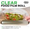 IDL Packaging 18" x 2000' Food Film Refill Roll for WP-180D WrapMaster Dispenser 18" Width  Clear Plastic Wrap for Food, BPA Free  Trusted Cling Wrap Roll for Packing and Storing Food view 3