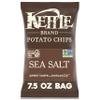 Kettle Brand Sea Salt Kettle Potato Chips, Gluten-Free, Non-GMO, 7.5 oz Bag view 1