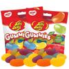 Needzo Vegan Jelly Bean Shaped Jumbo Gummy Candy, Sharable Bagged Gourmet Candies, Pack of 2, 3.5 Ounces view 1