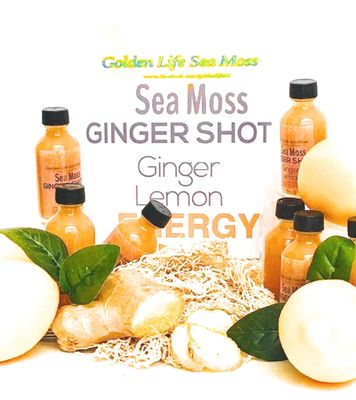 Sea Moss Ginger Shots