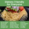 Hethstia Shirataki Konjac Spaghetti Pasta  10-Pack, Vegan, Oat Flavor, Low Calorie, Gluten-Free, Fat-Free, Keto Friendly, Low Carb, Healthy Diet, Holiday Food Gift view 4