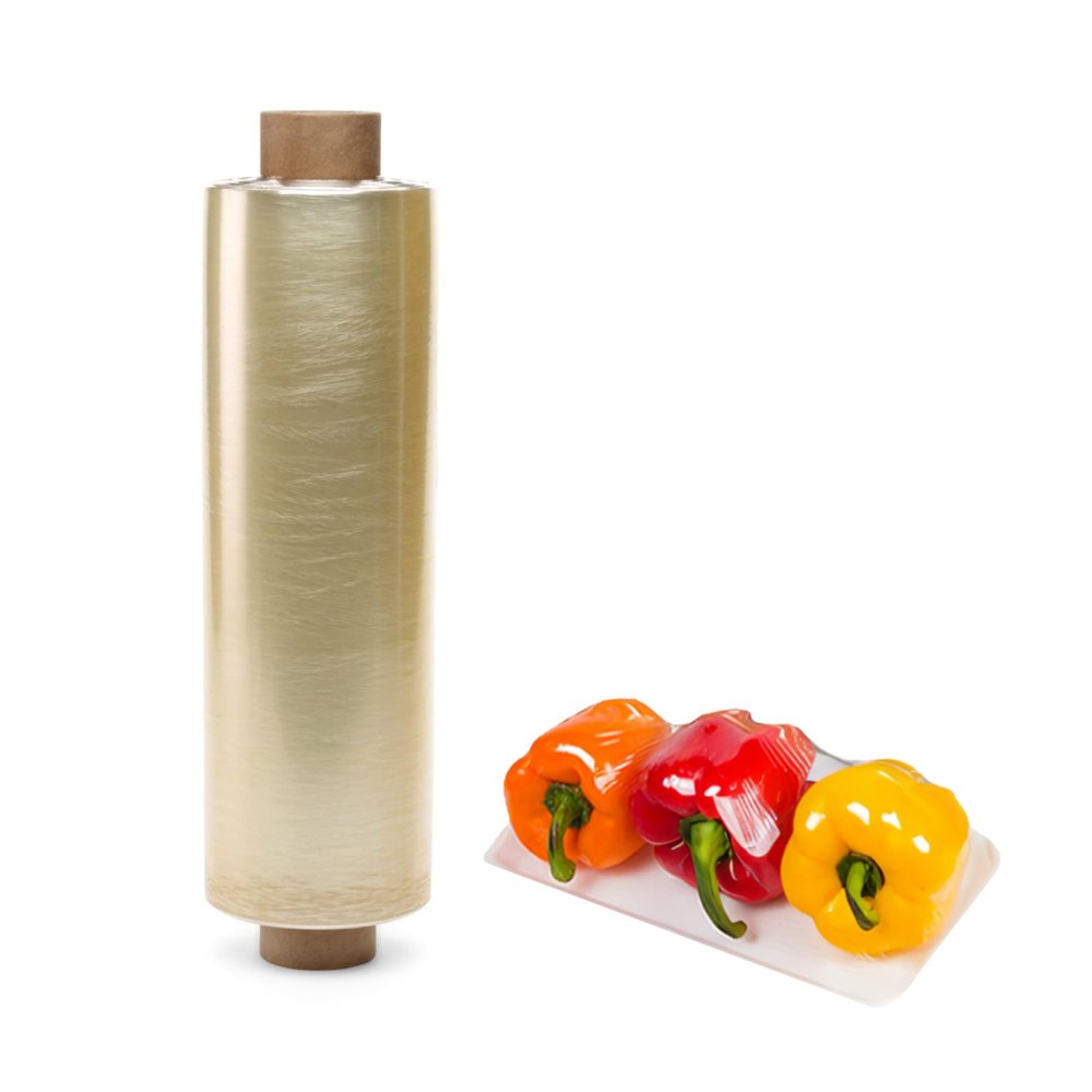 IDL Packaging 12" x 2000' Food Film Refill Roll for WP-179D WrapMaster Dispenser 12" Width  Clear Plastic Wrap for Food, BPA Free  Trusted Cling Wrap Roll for Packing and Storing Food