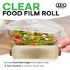 IDL Packaging 12" x 2000' Food Film Refill Roll for WP-179D WrapMaster Dispenser 12" Width  Clear Plastic Wrap for Food, BPA Free  Trusted Cling Wrap Roll for Packing and Storing Food view 3