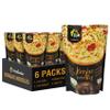 Hethstia Konjac Noodle with Oat Fiber, Low-Carb Keto Shirataki Fettuccine, Gluten-Free Konjac Pasta, Vegan, Sugar-Free, Low-Calorie, Paleo-Friendly (6-Pack) view 1