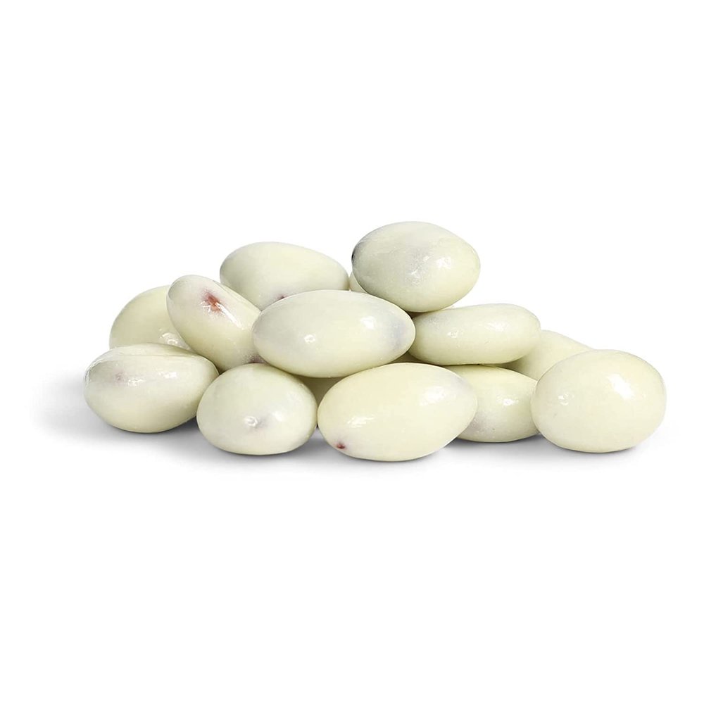 Gourmet White Chocolate Covered Cranberries by Its Delish, 1 lb Bulk Bag | White Milk Chocolate Coated Cranberries, Healthy Snacks Chocolate Fruit, USA Made, Kosher Dairy