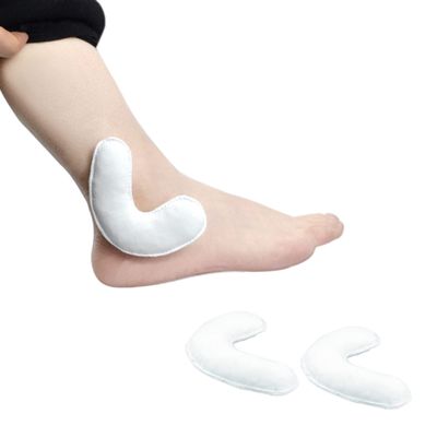 2 Pack Malleolus Pressure Pads Boots Ankle Pads Malleolar Protection Cushion for Joint Pain Sprain Plantar Fasciitis Achilles Tendonitis Swelling