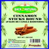 Back2Natural Cinnamon Sticks 7oz (200g) ~ 11-13 Sticks, 3 Inches in Length, Cassia Round ~ All Natural | Vegan | No Colors | Gluten Friendly | NON-GMO view 1