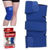 1 Knee Brace Patella Support Pad Neoprene Protector Sports Band Pain Relief Blue view 3