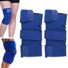 2 Pc Knee Patella Support Brace Arthritis Wraps Compression Sleeve Joint Sports view 3