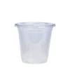 Comfy Package [Case of 500 20 oz. Clear Plastic Cups With Lids, Disposable Coffee Cups with Flat Lids - Ideal for Cold Beverages, Smoothies, and To-Go Drinks view 2