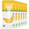 Natures Turn Freeze-Dried Banana Crisps  Healthy, Gluten-Free, Crispy & Delicious, Plant-Based Snack, Ideal for Cereal, Smoothies, School Lunches, & On-the-Go, Bags of 6 (1.2 oz Each) view 1