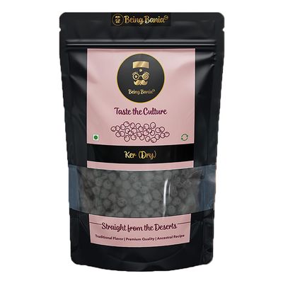 Being Bania Rajasthani Ker Dry Vegetable 200gms Ready to Cook Free Recipe on Pack Kair Sangari Premium and Authentic
