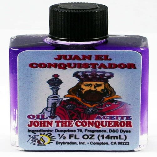3 PCS BRYBRADAN John The Conqueror Spiritual Oil-Juan DE Conquistador ACEITE ESPIRITUAL -1/2 FL OZ 14.7ML