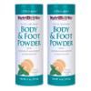 NutriBiotic  Body & Foot Powder, Citrus Mint Scent From Essential Oils, 4 Oz Twin Pack | with Grapefruit Seed Extract | Vegan & Non-GMO | Talc, Paraben & Gluten Free | Gentle & Absorbent view 1