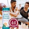 NutriBiotic  Body & Foot Powder, Citrus Mint Scent From Essential Oils, 4 Oz Twin Pack | with Grapefruit Seed Extract | Vegan & Non-GMO | Talc, Paraben & Gluten Free | Gentle & Absorbent view 2