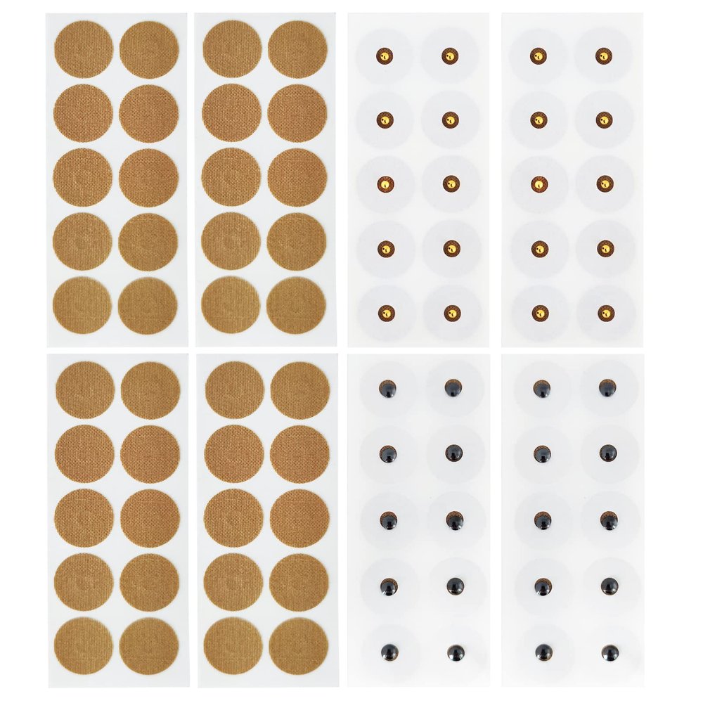 Magnetic Acupressure Patches, Spot Magnet Kit Contains 3000 Gauss 40 Magnets + 600 Gauss 40 Magnets