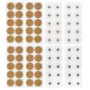Magnetic Acupressure Patches, Spot Magnet Kit Contains 3000 Gauss 40 Magnets + 600 Gauss 40 Magnets view 1