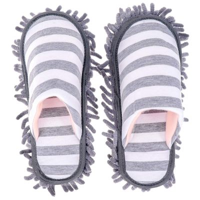 Ipetboom Clean Slippers Chenille Floor Clean Slippers Mop Socks Household Cleaning Tools Comfortable for All Seasons