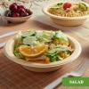 Vplus 200 Pack 12 OZ Paper Bowls, Disposable Compostable Bulk, Eco-friendly Bagasse, Heavy-duty Bowls Perfect for Milk Cereals, Snacks, Salads view 4