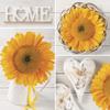Keep Unique 20-ct 13x13 Sunflower Paper Luncheon Decoupage Napkins, 3-Ply Servilletas Sunflower Heart Napkin for Christmas Art, Dinner and Party, Disposable Napkins Decor (Sunflower Heart) view 1