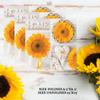 Keep Unique 20-ct 13x13 Sunflower Paper Luncheon Decoupage Napkins, 3-Ply Servilletas Sunflower Heart Napkin for Christmas Art, Dinner and Party, Disposable Napkins Decor (Sunflower Heart) view 3