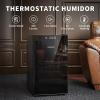 NEEDONE Cigar Humidors 48L with Cooling and Heating Function, Electronic Humidor Cabinet for 350 Cigars, Spanish Cedar Wood Drawer Shelves with Digital Hygrometer, Gift for Men 1.7 Cu Ft view 2