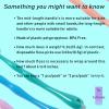 YaPoola Design Reusable NO-Waste Dental Floss Handle 2 Counts for Adults and Kids Teeth Cleaning Interdental Brush Unflavored Floss Picks Colorful floas Holder Flosser view 3