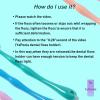 YaPoola Design Reusable NO-Waste Dental Floss Handle 2 Counts for Adults and Kids Teeth Cleaning Interdental Brush Unflavored Floss Picks Colorful floas Holder Flosser view 4