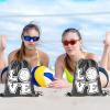 12 Pcs 17 Inch Volleyball Style Drawstring Bag Sports Ball Backpack Drawstring Sack Cinch Bags for Team Gift Party Favors view 4