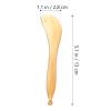 EXCEART Buffalo Horn Gua Sha Scraping Board Set 2Pcs 5.11In Facial Massage Tools for Trigger Point Therapy Body Relaxation and Spa Care view 4