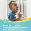 Papablic Toddler Sonic Electric Toothbrush Kids for Ages 1-3 Years, Baby Electric Toothbrush with Cute Dino Cover and Smart LED Timer, 4 Brush Heads (Debby) view 3