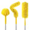 17FT Extendable Duster with 2-9 ft Extension Pole for High Ceilings, Newliton Cobweb Duster for Ceiling Fans Hard-to-Reach Areas, Long Handle Microfiber Dusting Tool for Home Cleaning view 1