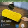 17FT Extendable Duster with 2-9 ft Extension Pole for High Ceilings, Newliton Cobweb Duster for Ceiling Fans Hard-to-Reach Areas, Long Handle Microfiber Dusting Tool for Home Cleaning view 4