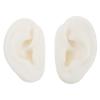 balacoo 1pair Silicone Fake Ear Model for Earring Display Realistic Simulation Ear Mold for Piercing Practice and Jewelry Showcase and Flexible Design for Studs and Cuffs view 2
