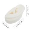 balacoo 1pair Silicone Fake Ear Model for Earring Display Realistic Simulation Ear Mold for Piercing Practice and Jewelry Showcase and Flexible Design for Studs and Cuffs view 3