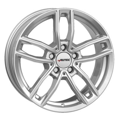 Autec rim MERCADOR 6.5x17 ET38 5x112 Brillantsilber compatible with Mercedes-Benz B CLA A C GLB GLA