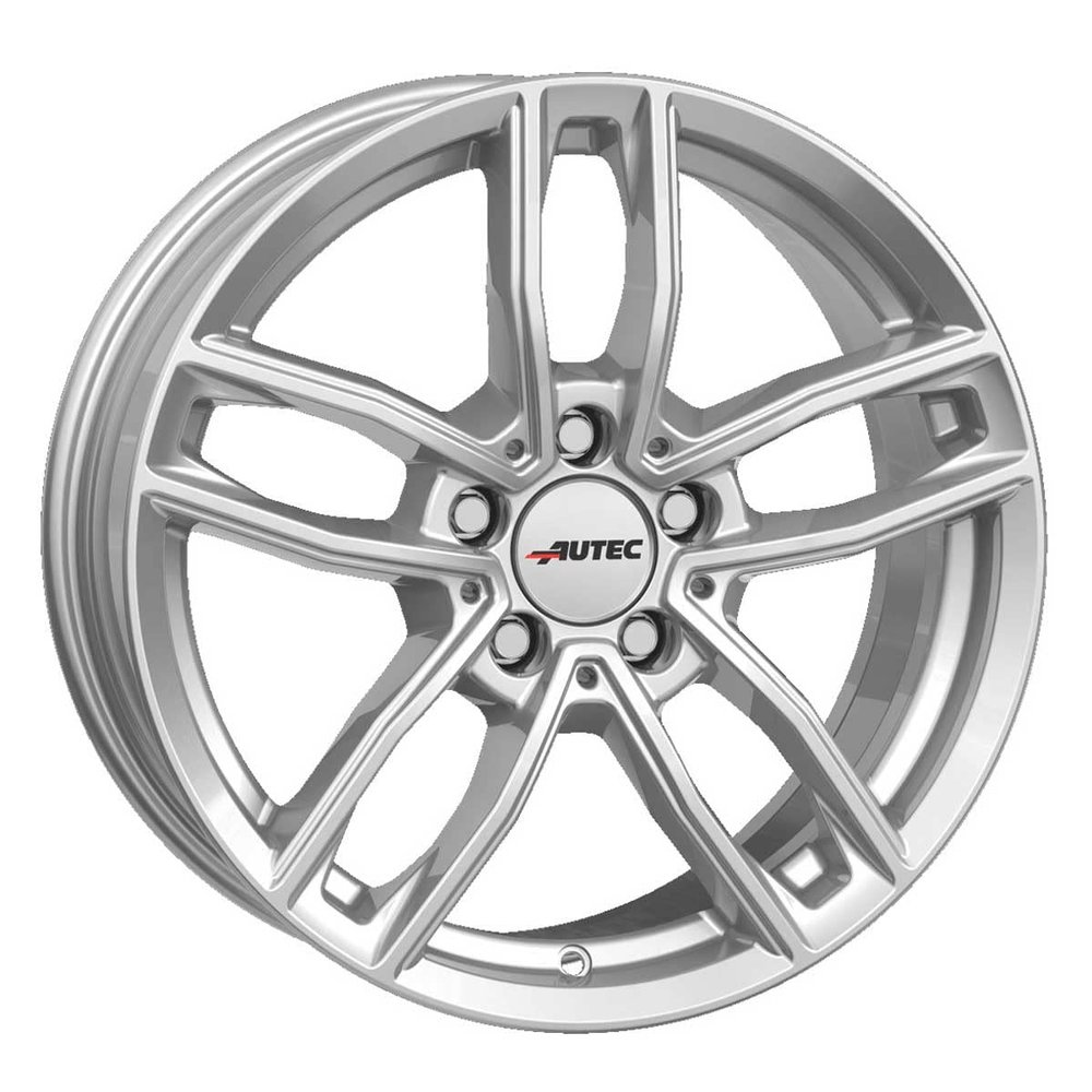Autec rim MERCADOR 6.5x17 ET38 5x112 Brillantsilber compatible with Mercedes-Benz B CLA A C GLB GLA