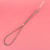 Pilipane Silicone Tube Cleaner Spiral Brush 150cm, Silver, Nylon Bristles, Stainless Steel Handle, 8-10mm Silicone Tube view 1