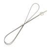 Pilipane Silicone Tube Cleaner Spiral Brush 150cm, Silver, Nylon Bristles, Stainless Steel Handle, 8-10mm Silicone Tube view 3